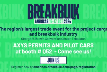 BreakBulk Americas 15-17 Oct 2024 - Come see us!