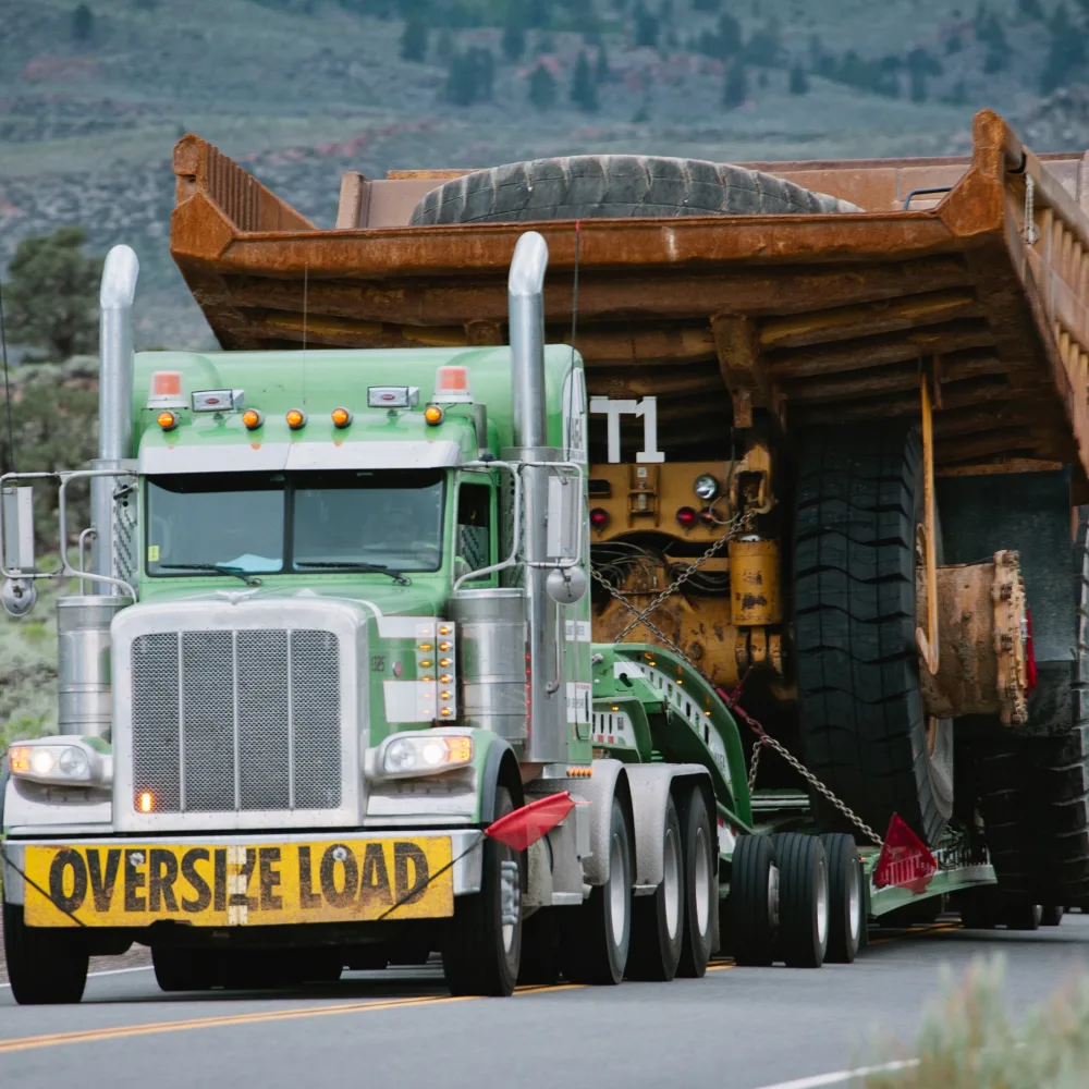 Oversize Load on the move